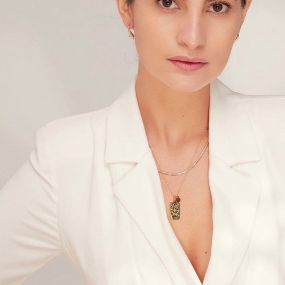 18k gold VIRGO ♍️ zodiac sign necklace - Picture 2 of 15